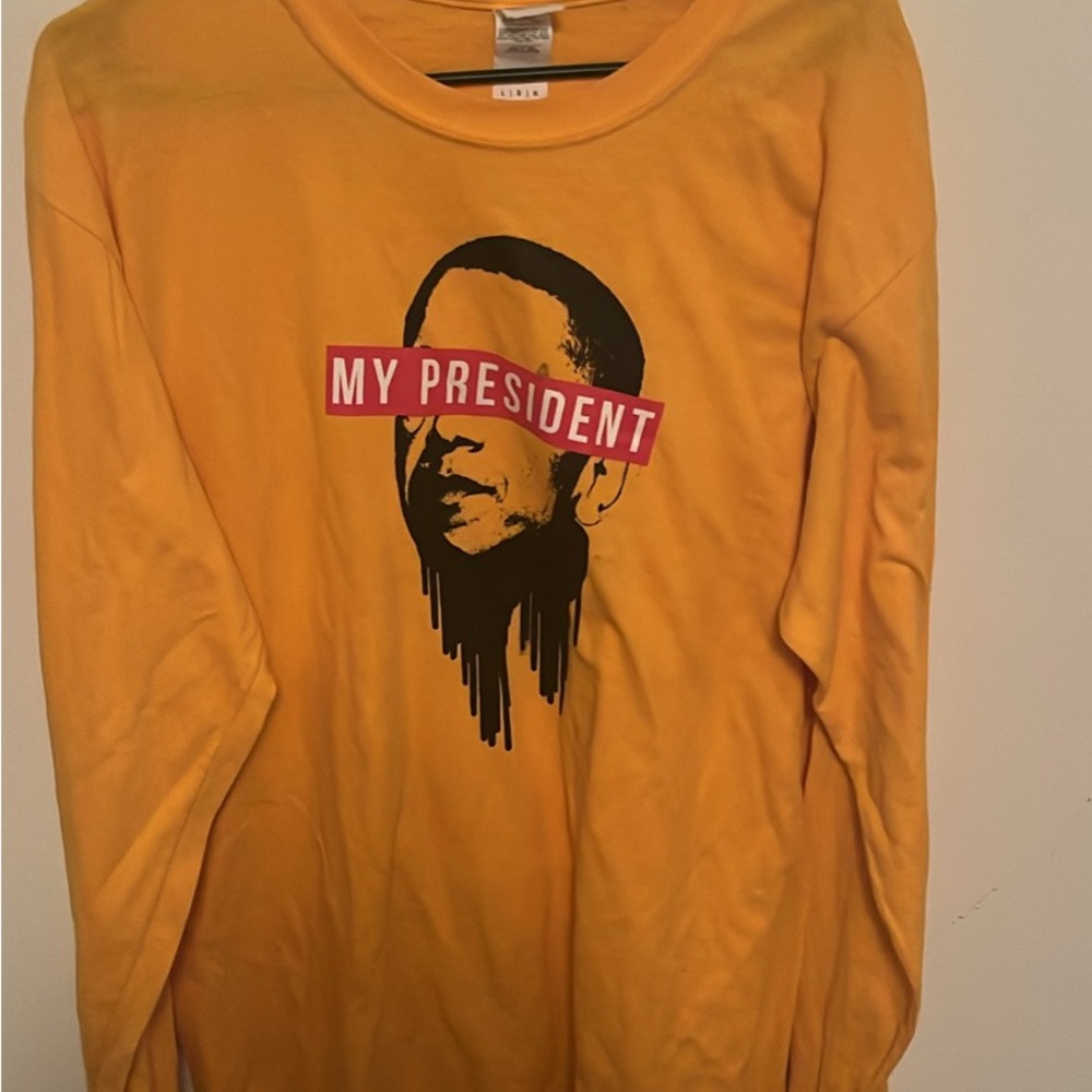 Women’s Graphic Long Sleeve Shirt - Yellow